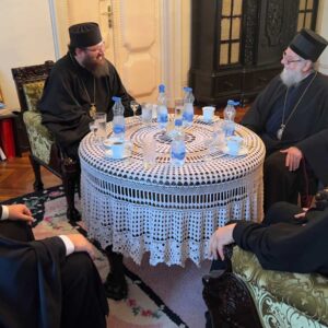 ДЕЛЕГАЦИЈА РУСКЕ ПРАВОСЛАВНЕ ЦРКВЕ У ПОСЕТИ ЕПИСКОПУ СРЕМСКОМ