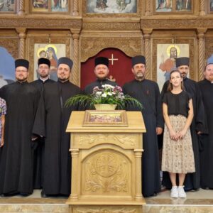 Братски састанак свештеникa и вероучитељa Архијерејског намесништва пећиначког у Огару