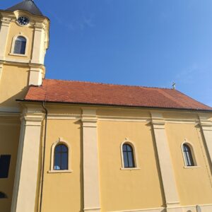 Саниран храм Преподобне мајке Параскеве у Шидским Бановцима