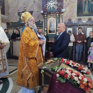 СВЕТА АРХИЈЕРЕЈСКА ЛИТУРГИЈА У ДОБАНОВЦИМА