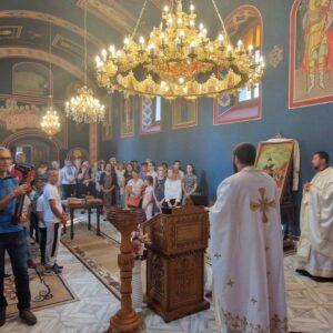 СВЕТА ЛИТУРГИЈА И ПОМЕН ЈАМЕНАЧКИМ ЖРТВАМА  ЛОГОРА ЈАСЕНОВАЦ