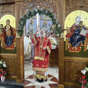 СВЕТА АРХИЈЕРЕЈСКА ЛИТУРГИЈА У РУМИ