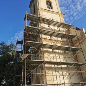 Обнова звоника на храму у Стејановцима