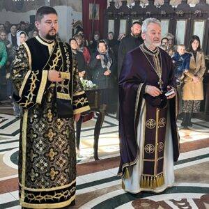 Литургија Пређеосвећених дарова и исповест свештенства Архијерејског намесништва земунског