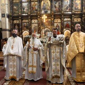 Васкрс у храму Силаска Светог Духа на апостоле у Руми