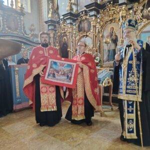 Подела нових антиминса за Архијерејско намесништво земунско