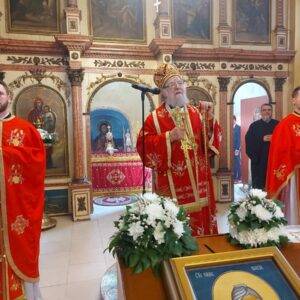 Света архијерејска Литургија у Старој Пазови