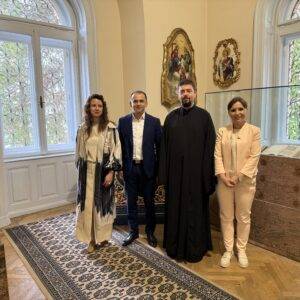 Посета покрајинског секретара за културу Саборном храму у Сремским Карловцима