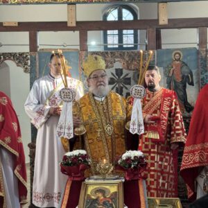 СВЕТА АРХИЈЕРЕЈСКА ЛИТУРГИЈА У МОЛОВИНУ