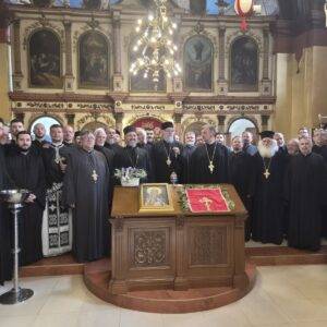 Архијерејска Литургија пређеосвећених дарова у Старој Пазови